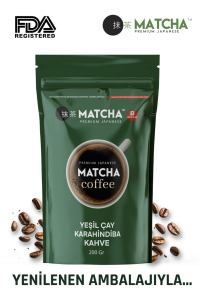Bilge İlaç Matcha Premium Japanese KAHVE YEŞİL ÇAY VE KARAHİNDİBA İÇEREN KAHVE