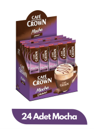 Cafe Crown Çikolatalı Mocha 17 Gr. x 24 Adet