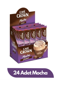 Cafe Crown Çikolatalı Mocha 17 Gr. x 24 Adet