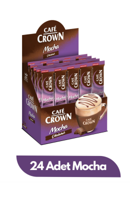 Cafe Crown Çikolatalı Mocha 17 Gr. x 24 Adet